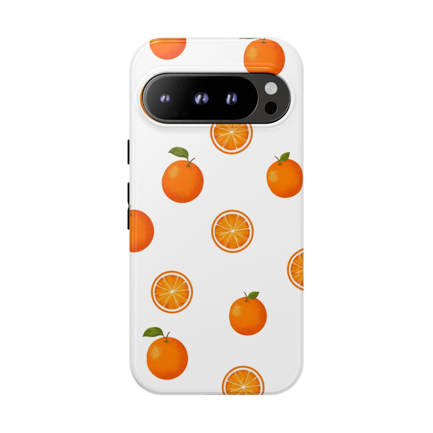 Orange - Seamless Pattern Tough Phone Case