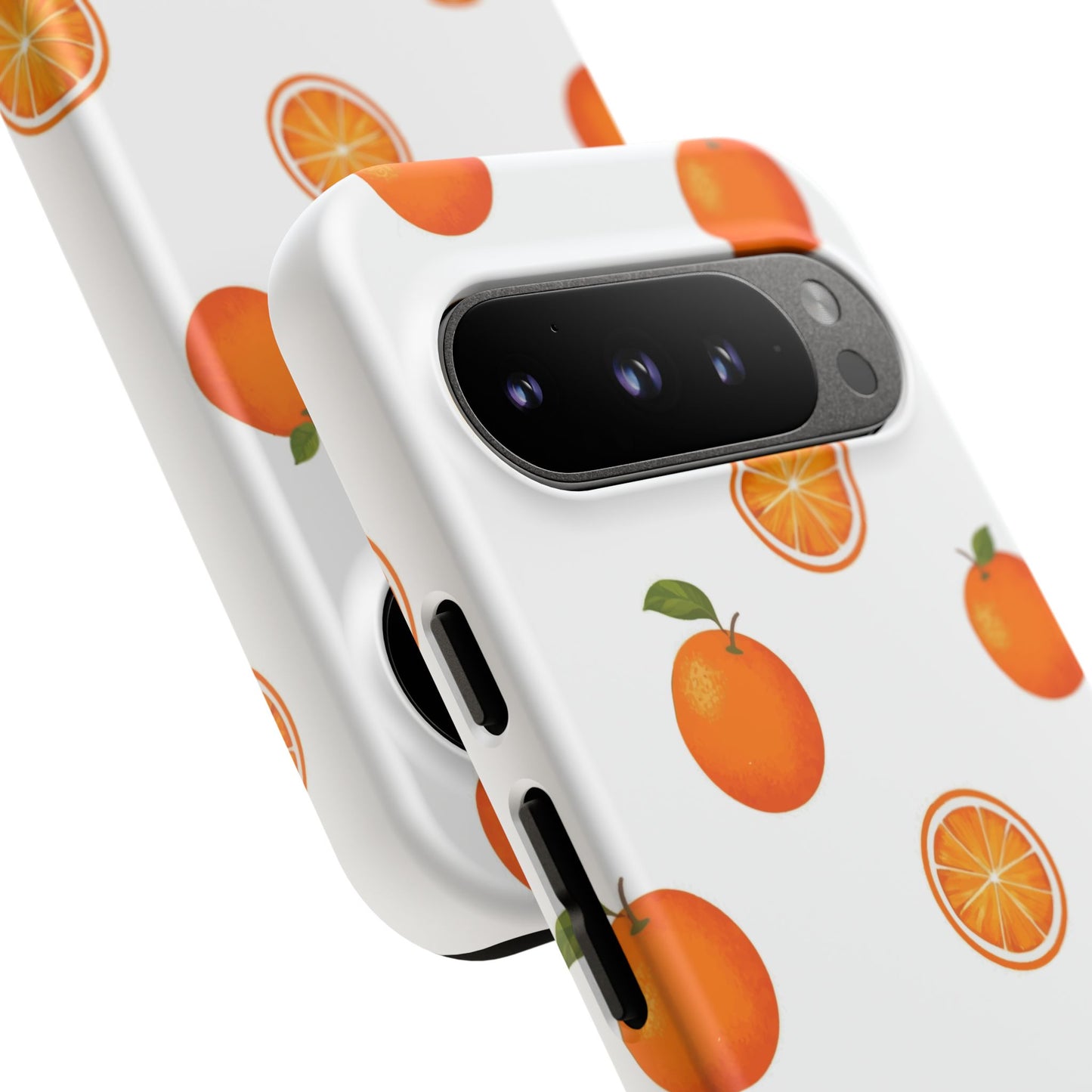 Orange - Seamless Pattern Tough Phone Case