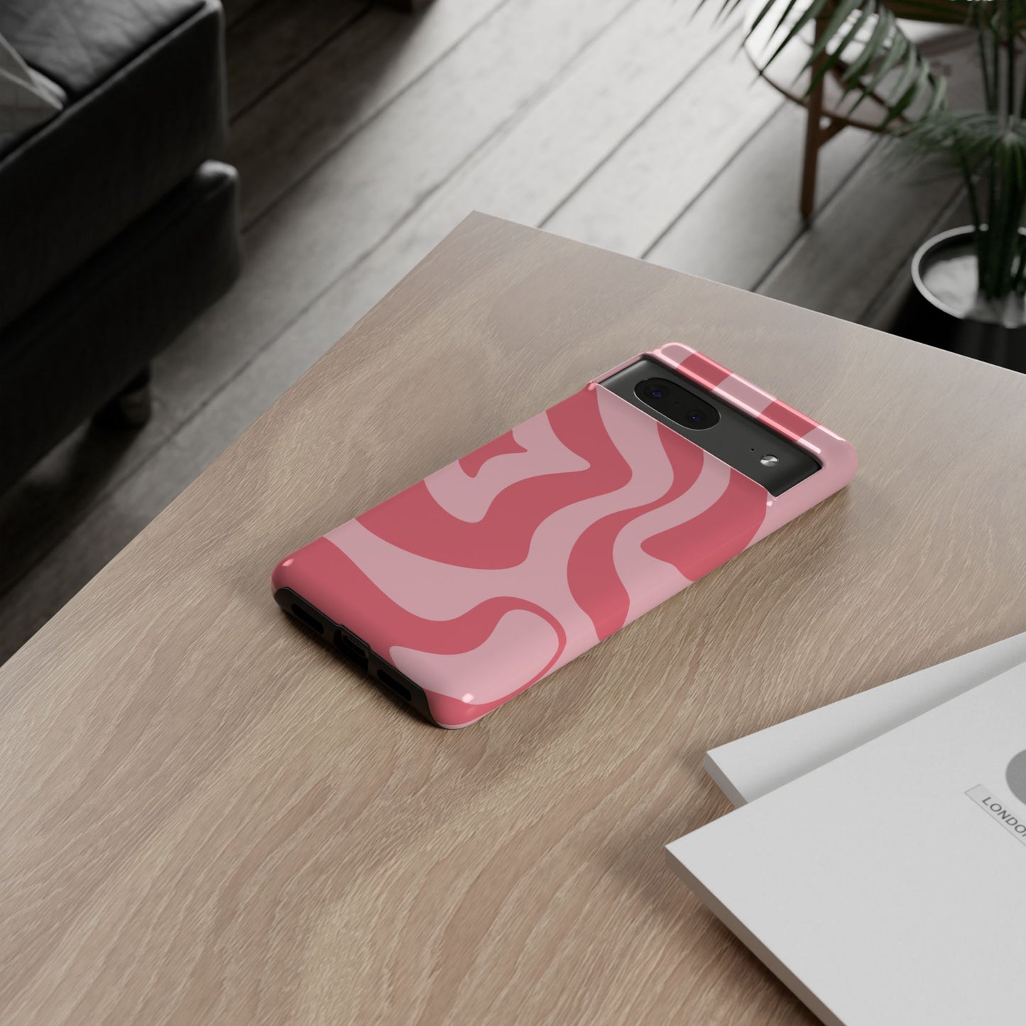 Rosé - Swirl Pattern Tough Phone Case