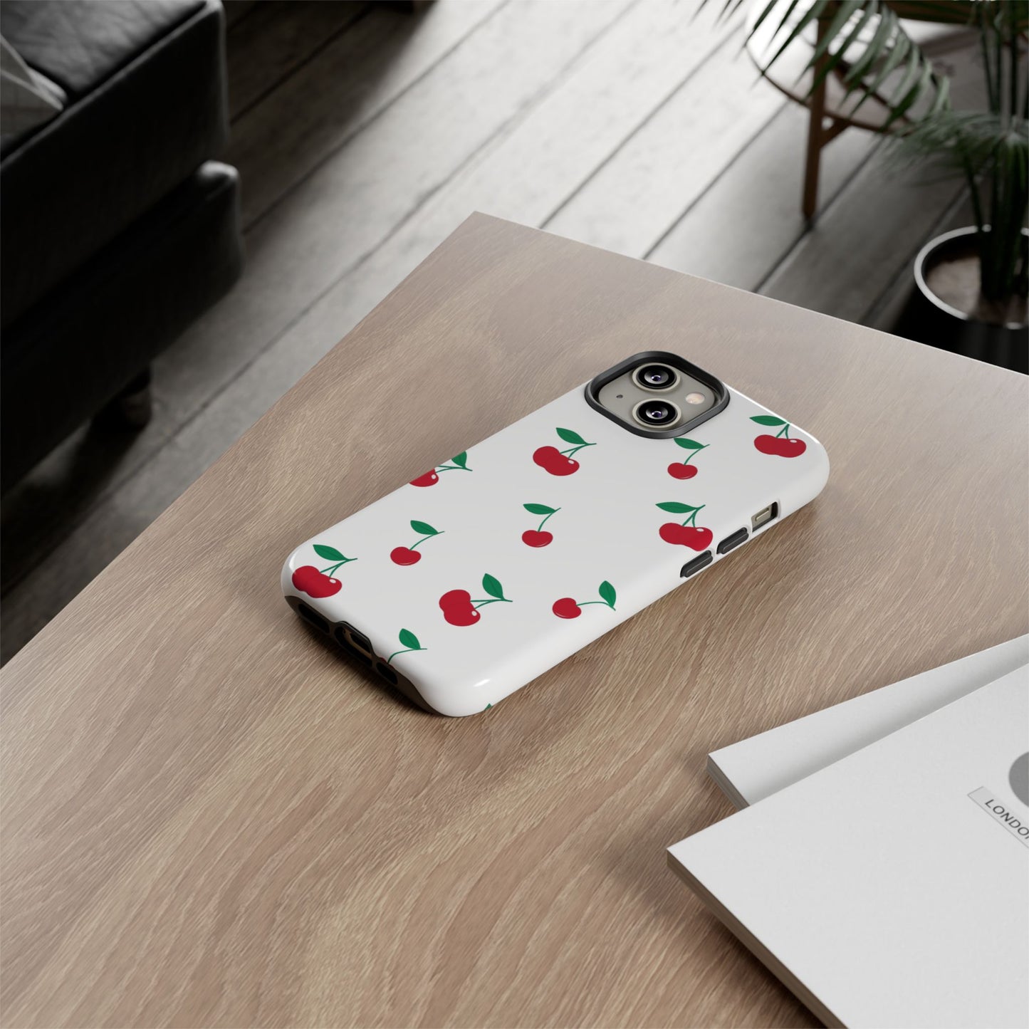 Cherry - Seamless Pattern Tough Phone Case