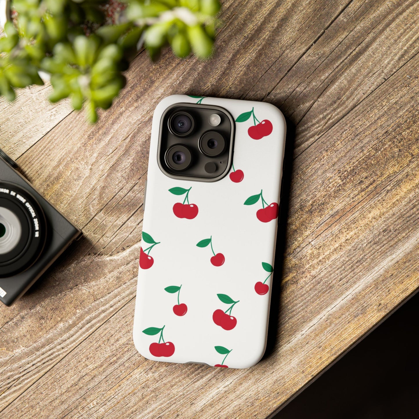 Cherry - Seamless Pattern Tough Phone Case