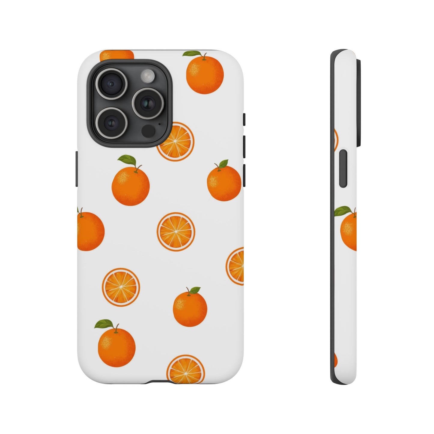 Orange - Seamless Pattern Tough Phone Case