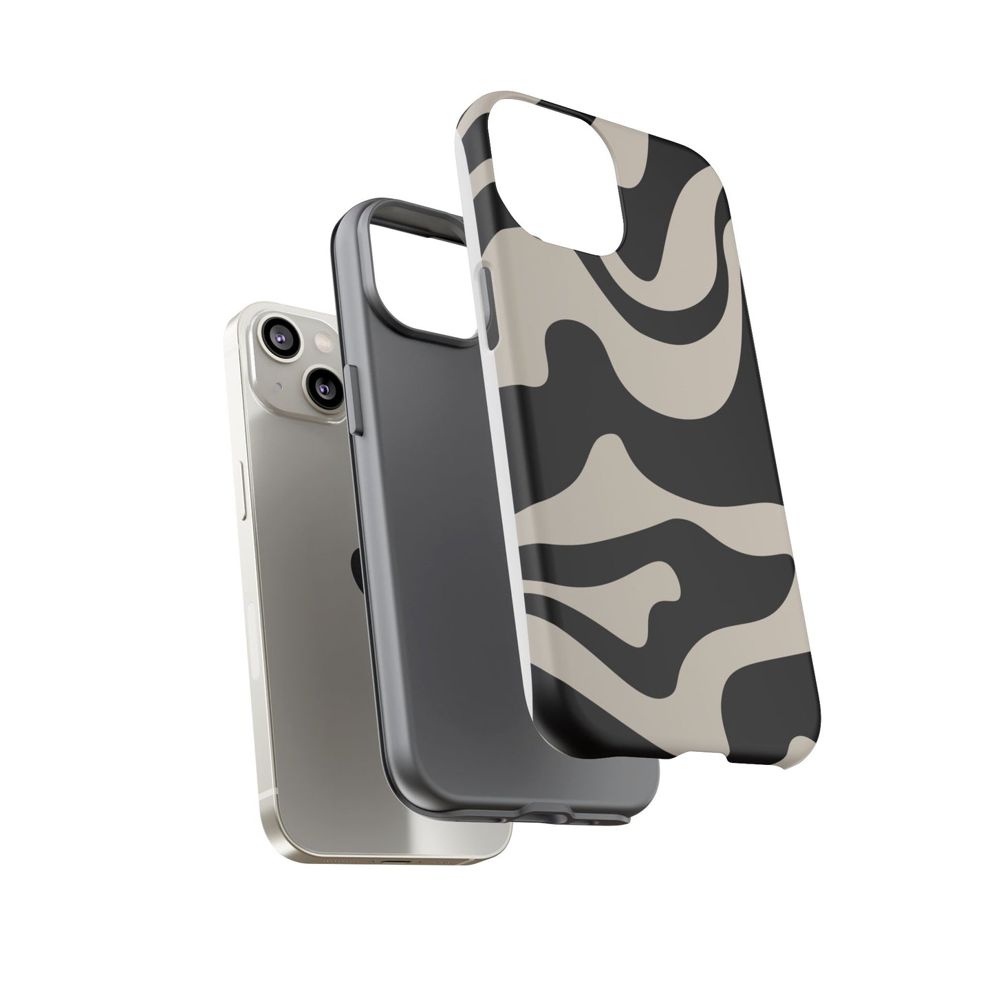 Night Wave - Swirl Pattern Tough Phone Case