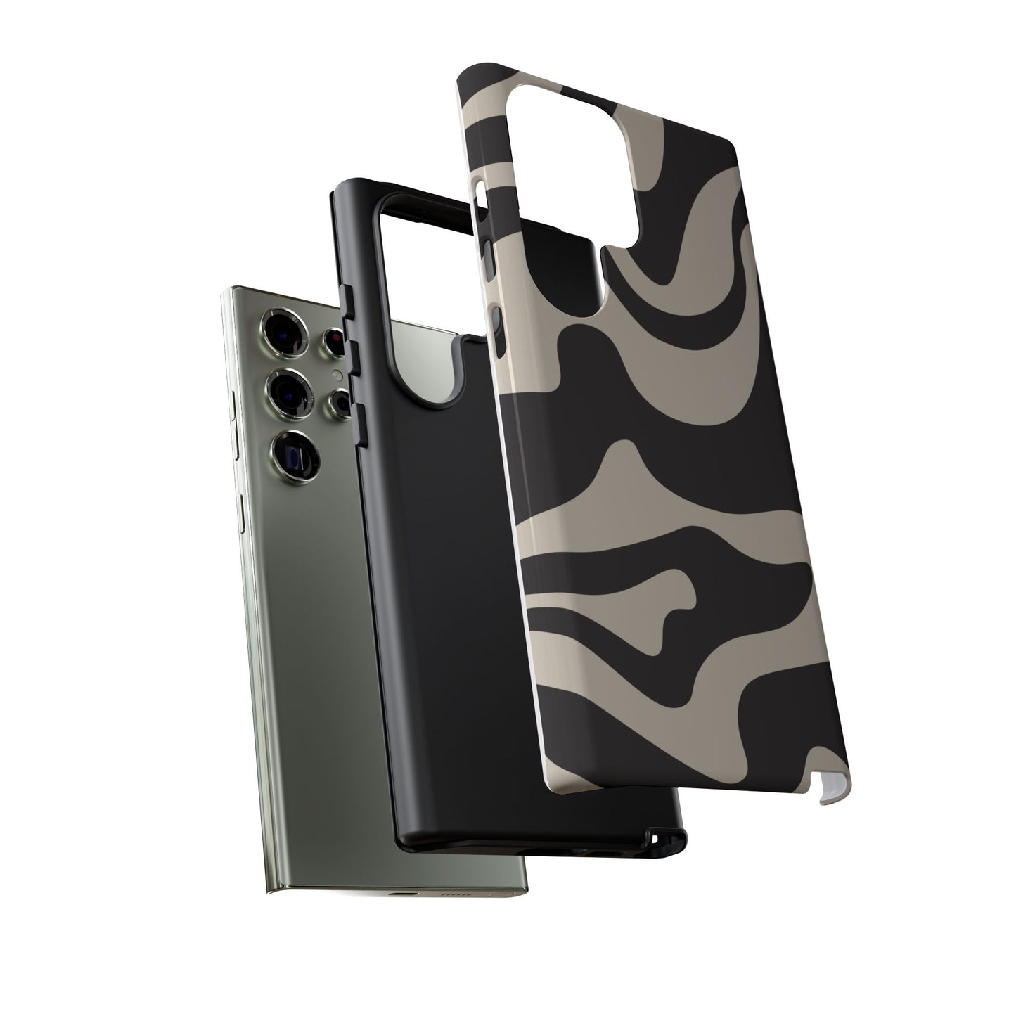 Night Wave - Swirl Pattern Tough Phone Case
