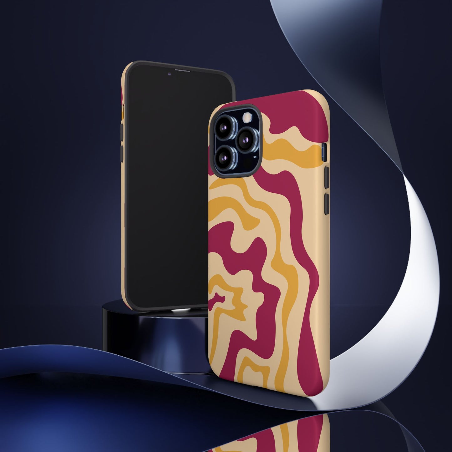 Cherry Bloom - Swirl Pattern Tough Phone Case