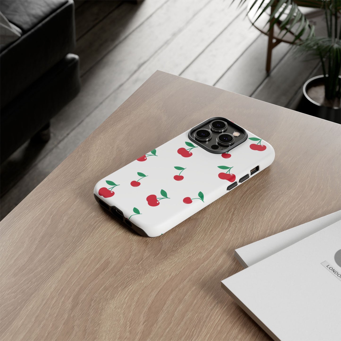 Cherry - Seamless Pattern Tough Phone Case