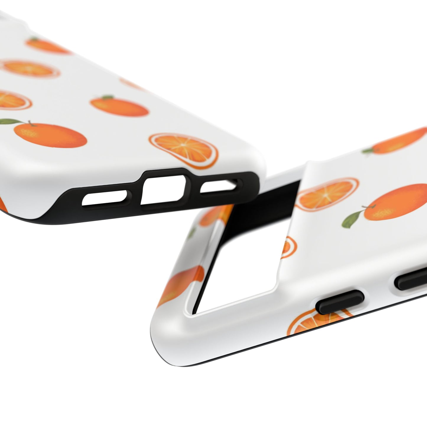 Orange - Seamless Pattern Tough Phone Case