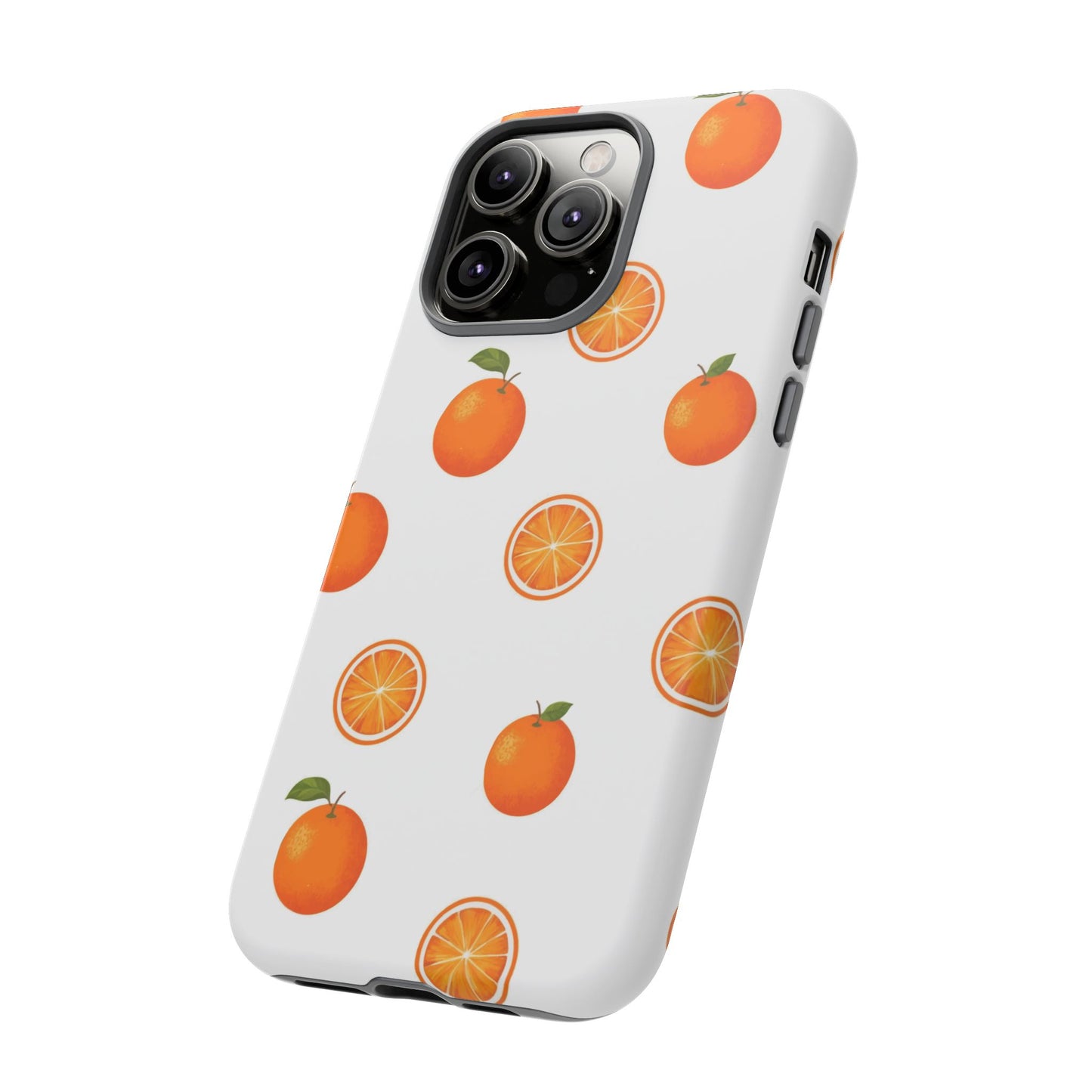 Orange - Seamless Pattern Tough Phone Case