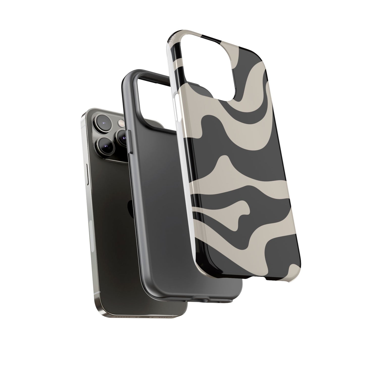 Night Wave - Swirl Pattern Tough Phone Case