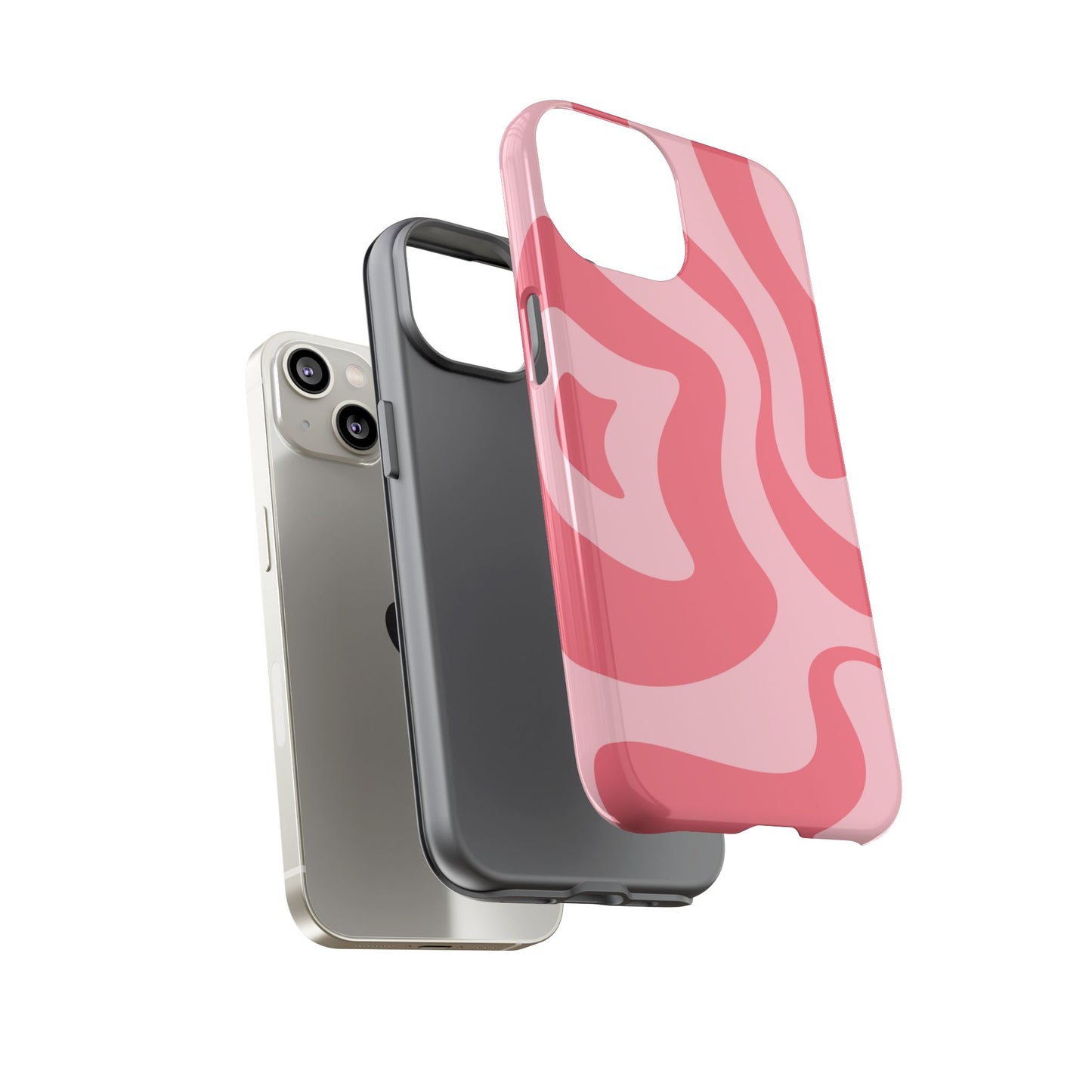 Rosé - Swirl Pattern Tough Phone Case