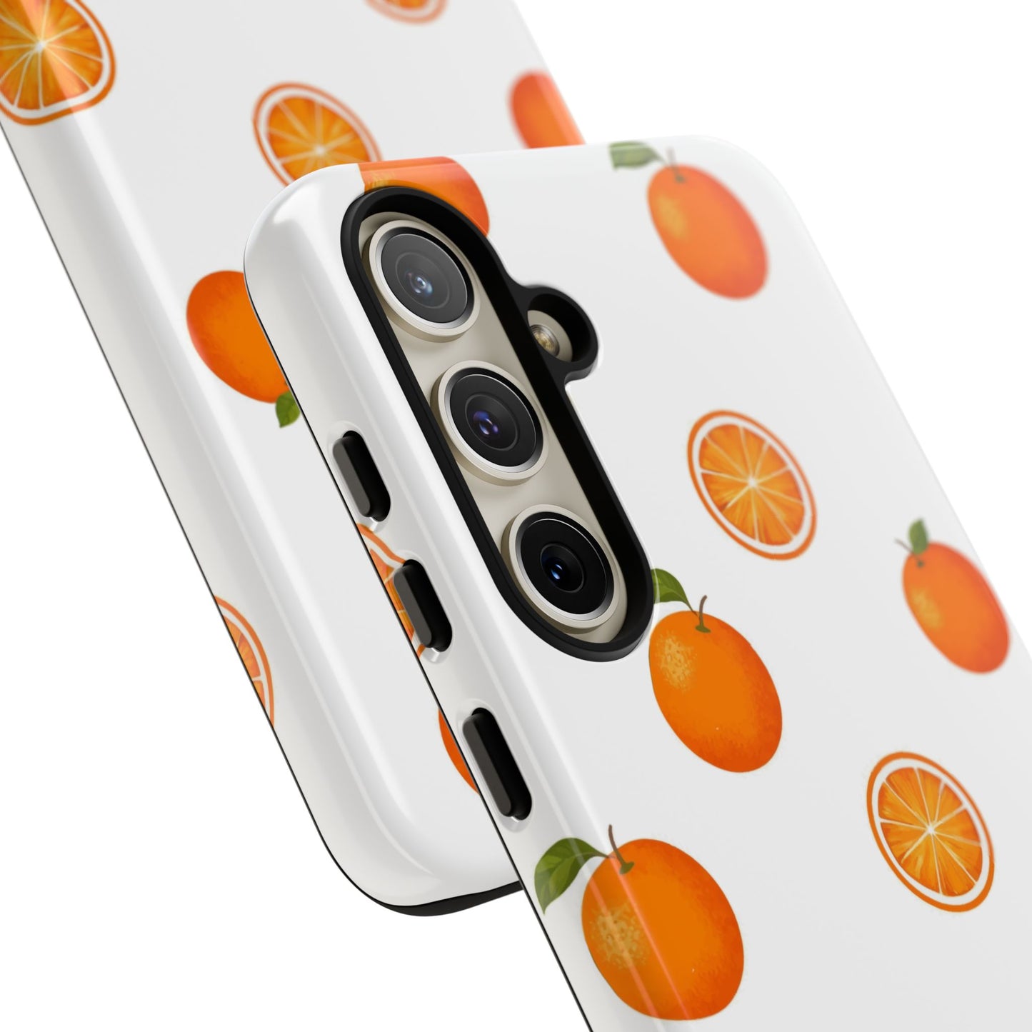 Orange - Seamless Pattern Tough Phone Case