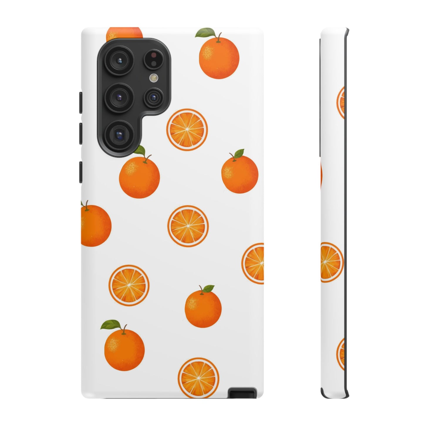 Orange - Seamless Pattern Tough Phone Case