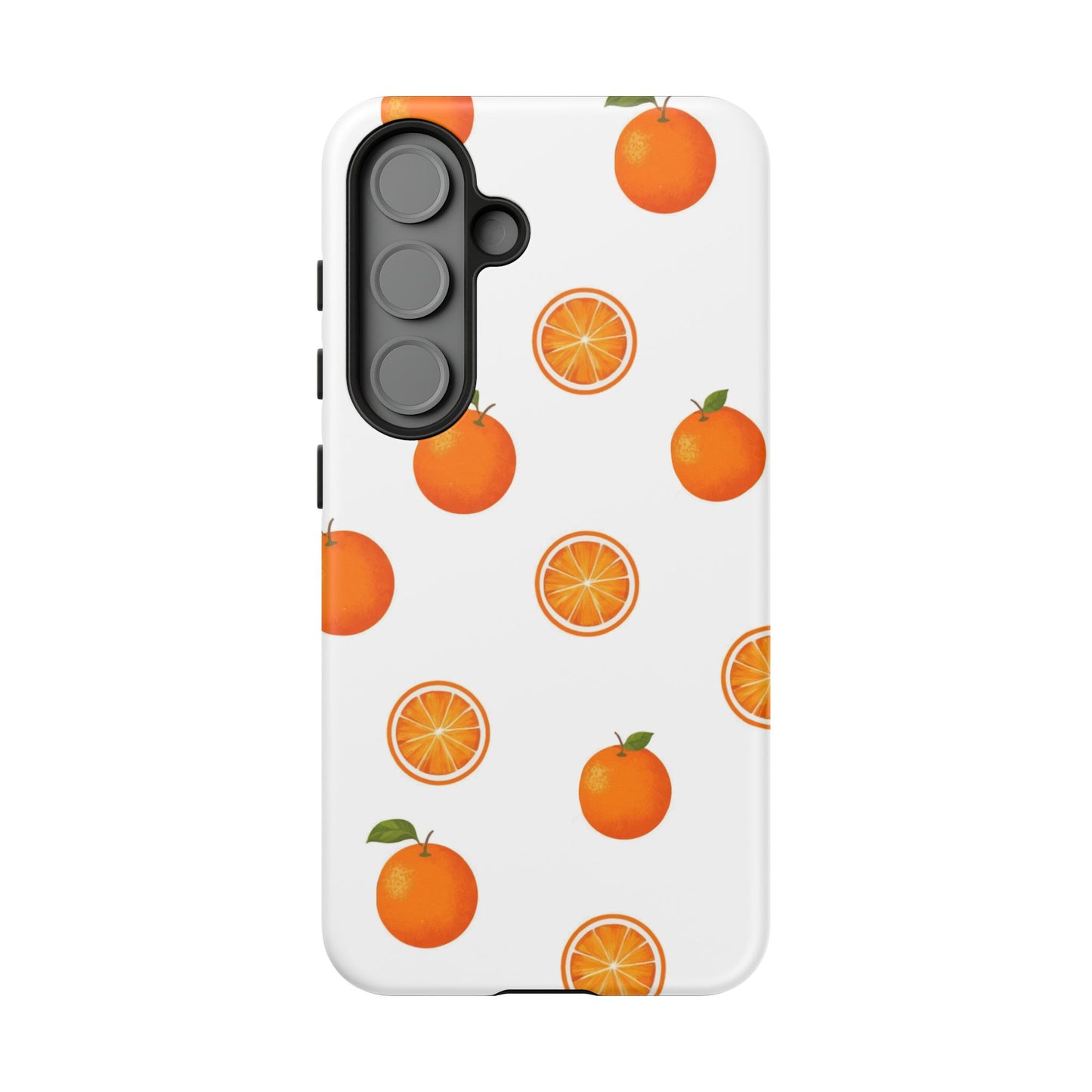 Orange - Seamless Pattern Tough Phone Case