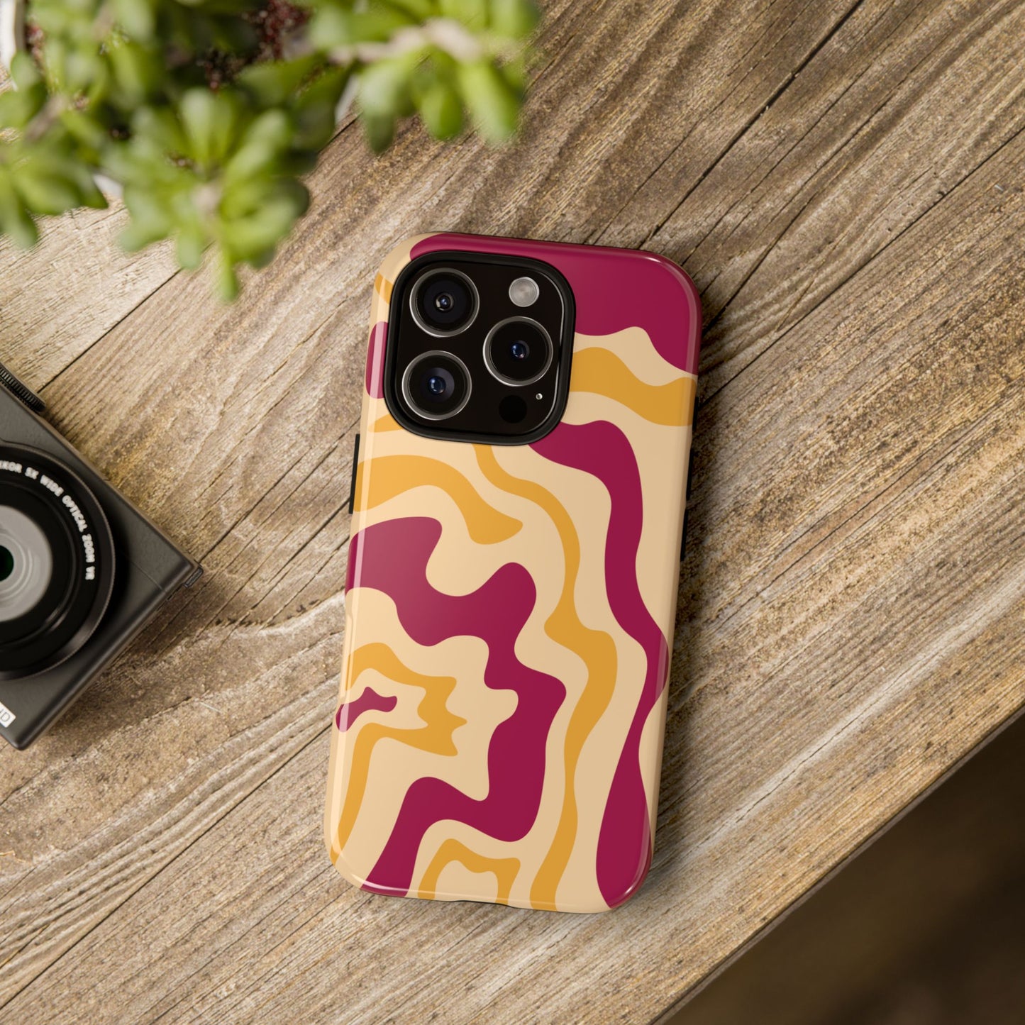 Cherry Bloom - Swirl Pattern Tough Phone Case