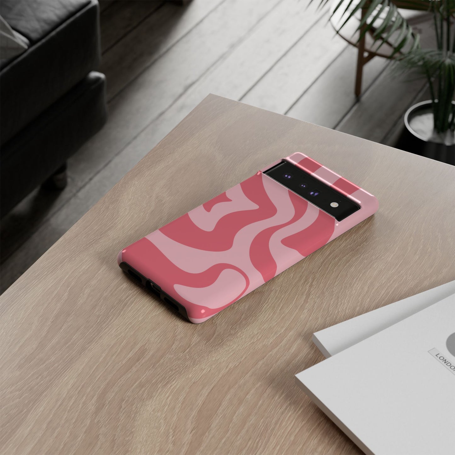 Rosé - Swirl Pattern Tough Phone Case