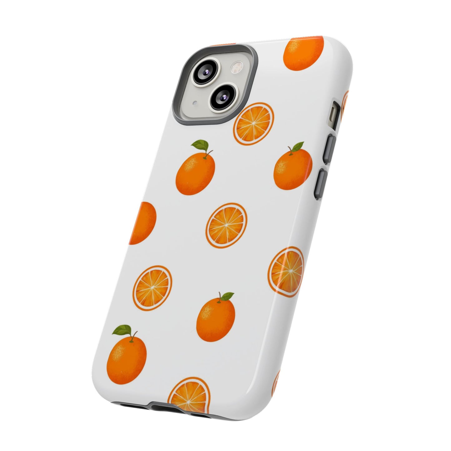 Orange - Seamless Pattern Tough Phone Case