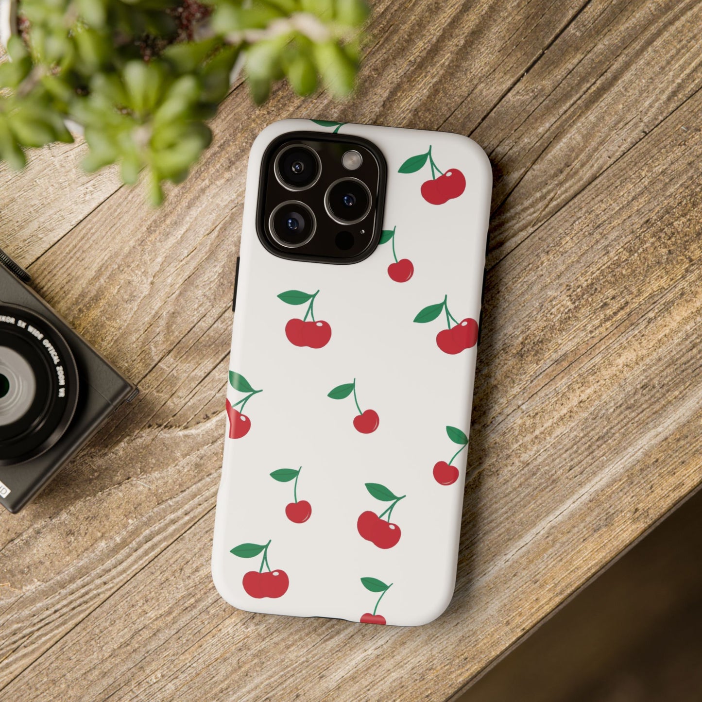 Cherry - Seamless Pattern Tough Phone Case
