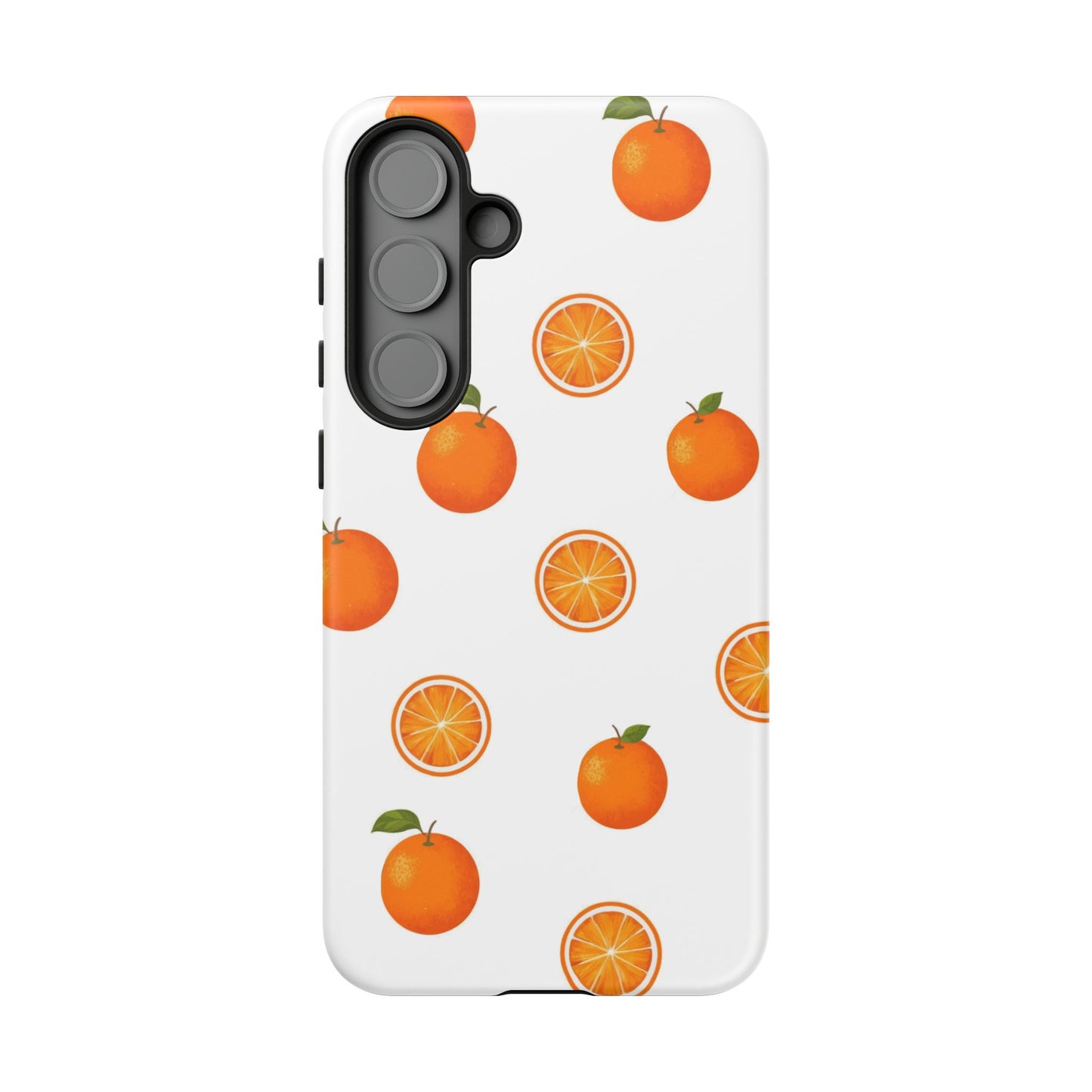 Orange - Seamless Pattern Tough Phone Case