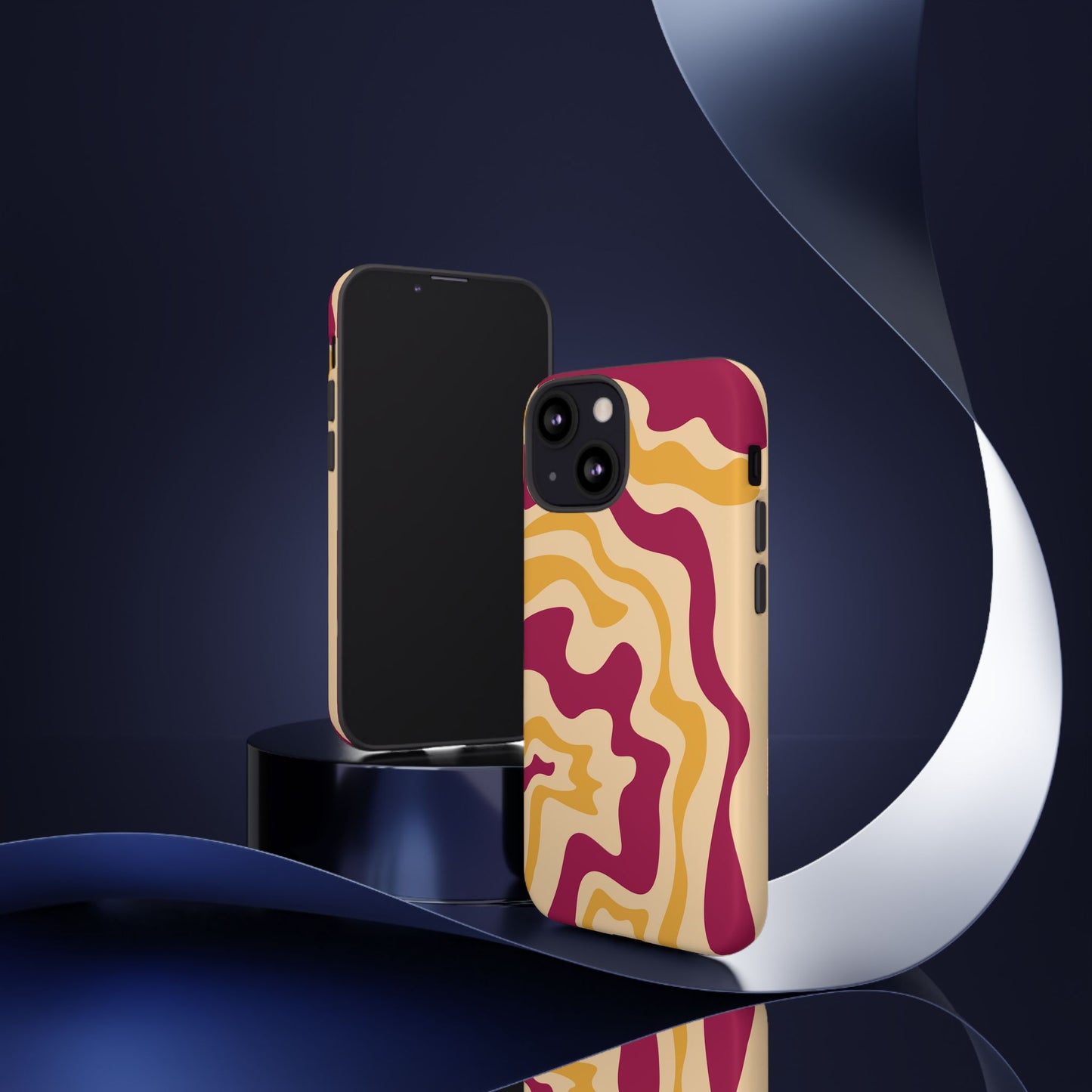 Cherry Bloom - Swirl Pattern Tough Phone Case