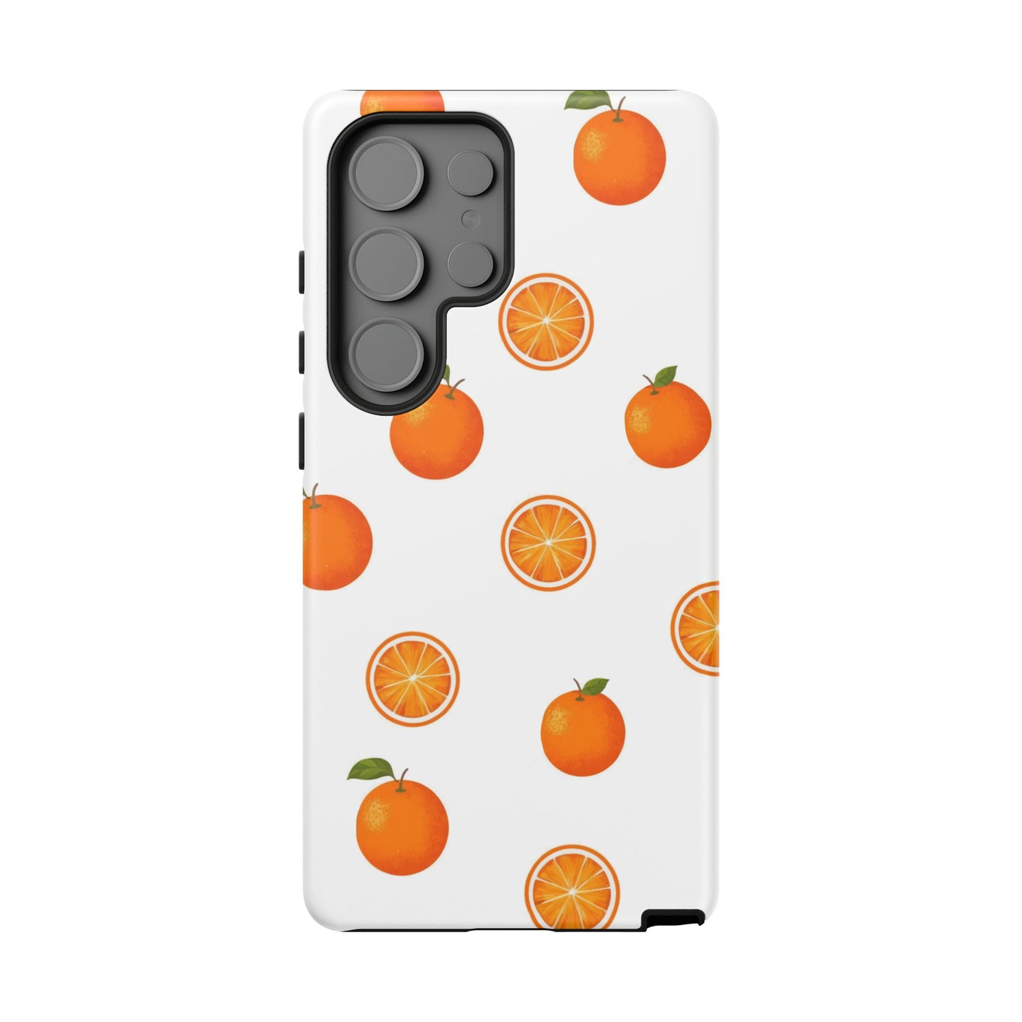 Orange - Seamless Pattern Tough Phone Case