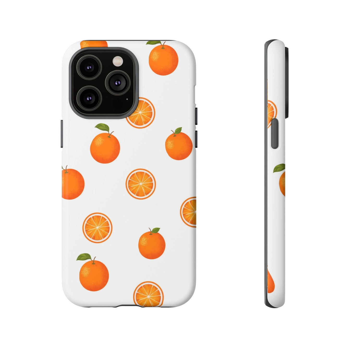 Orange - Seamless Pattern Tough Phone Case