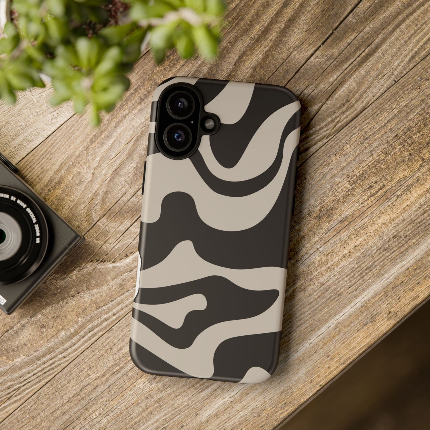 Night Wave - Swirl Pattern Tough Phone Case