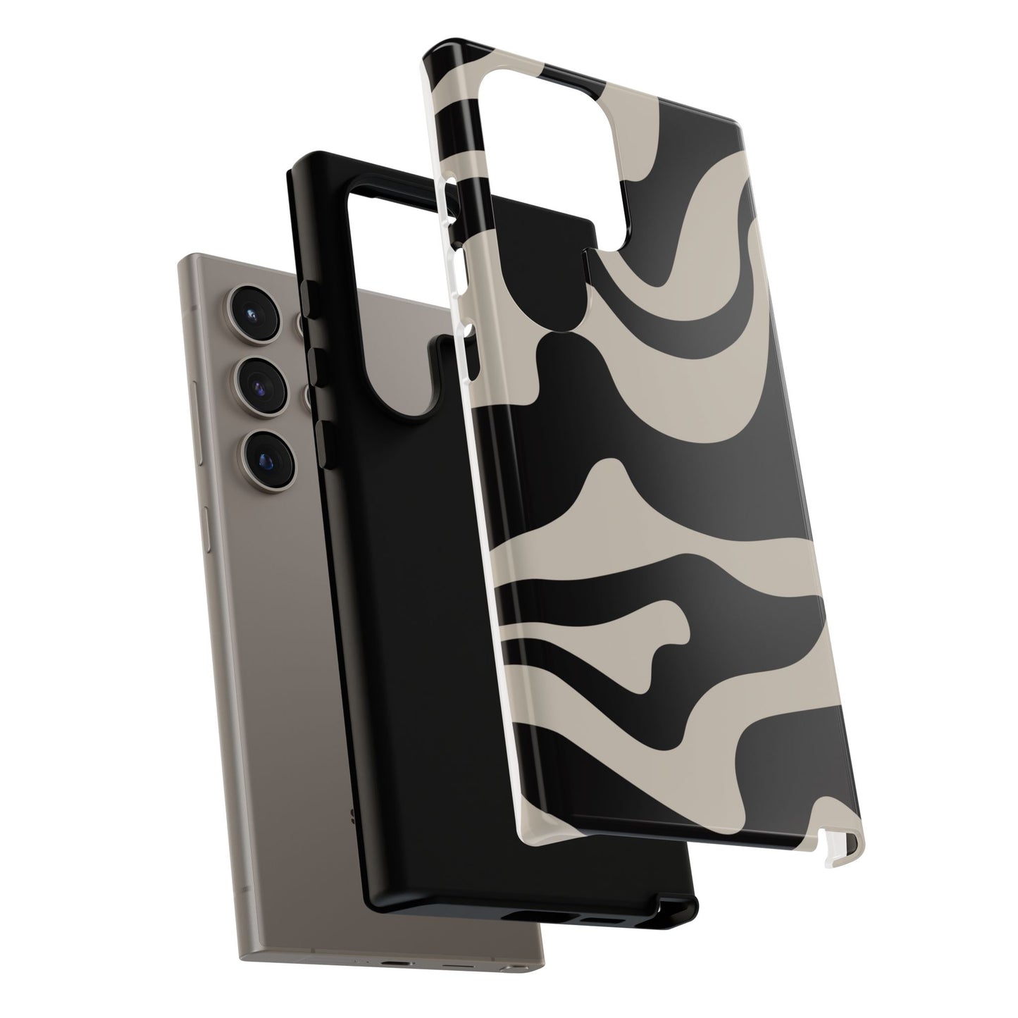 Night Wave - Swirl Pattern Tough Phone Case