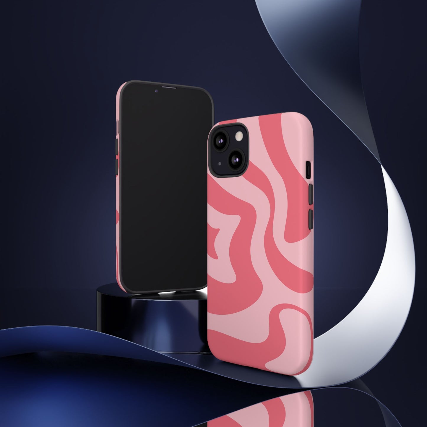 Rosé - Swirl Pattern Tough Phone Case