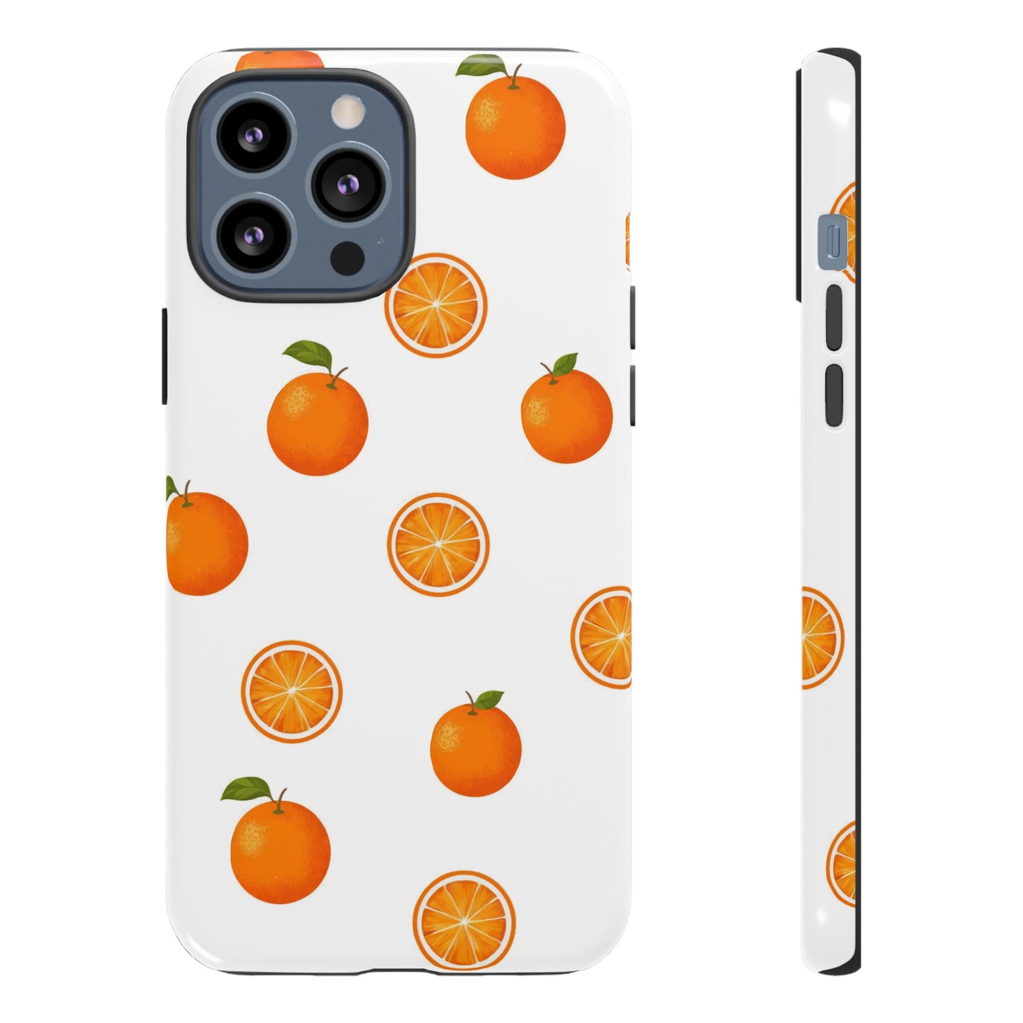 Orange - Seamless Pattern Tough Phone Case