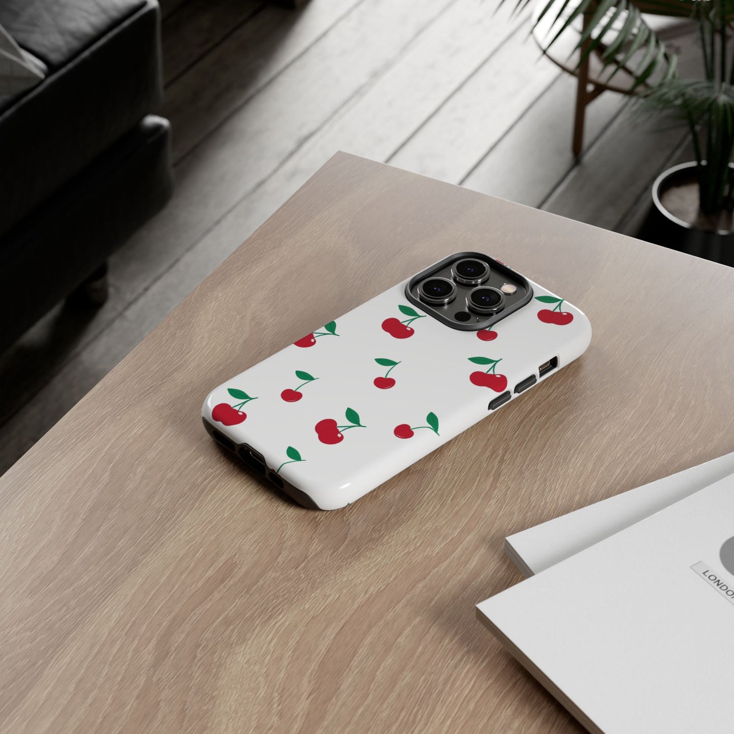 Cherry - Seamless Pattern Tough Phone Case