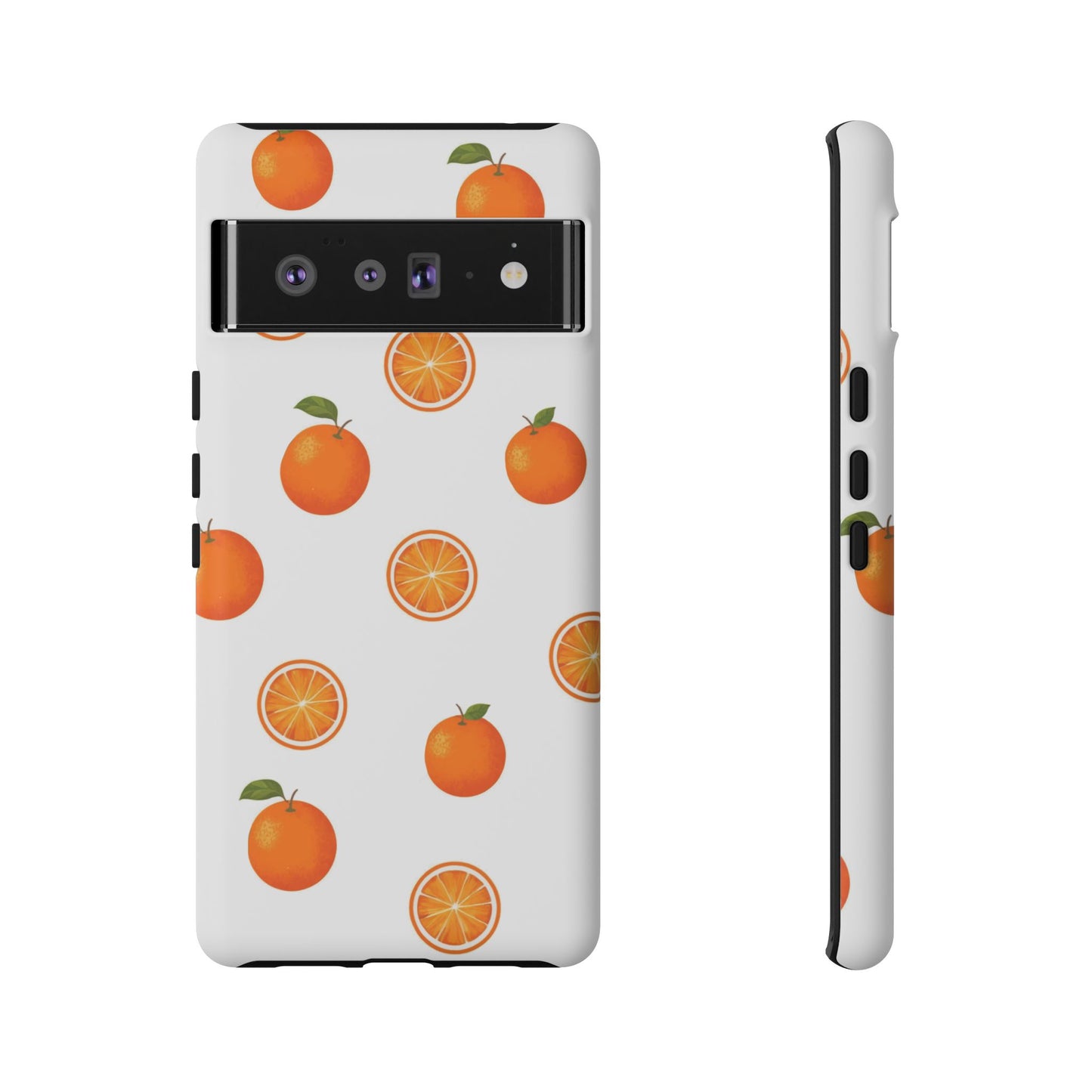 Orange - Seamless Pattern Tough Phone Case