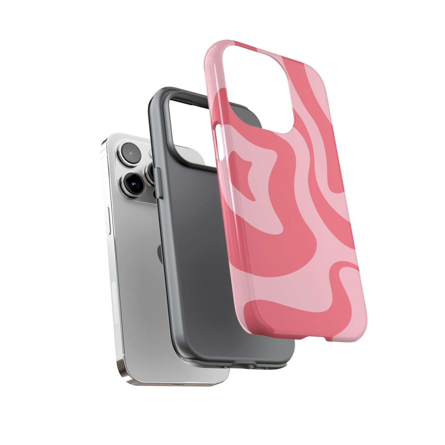 Rosé - Swirl Pattern Tough Phone Case