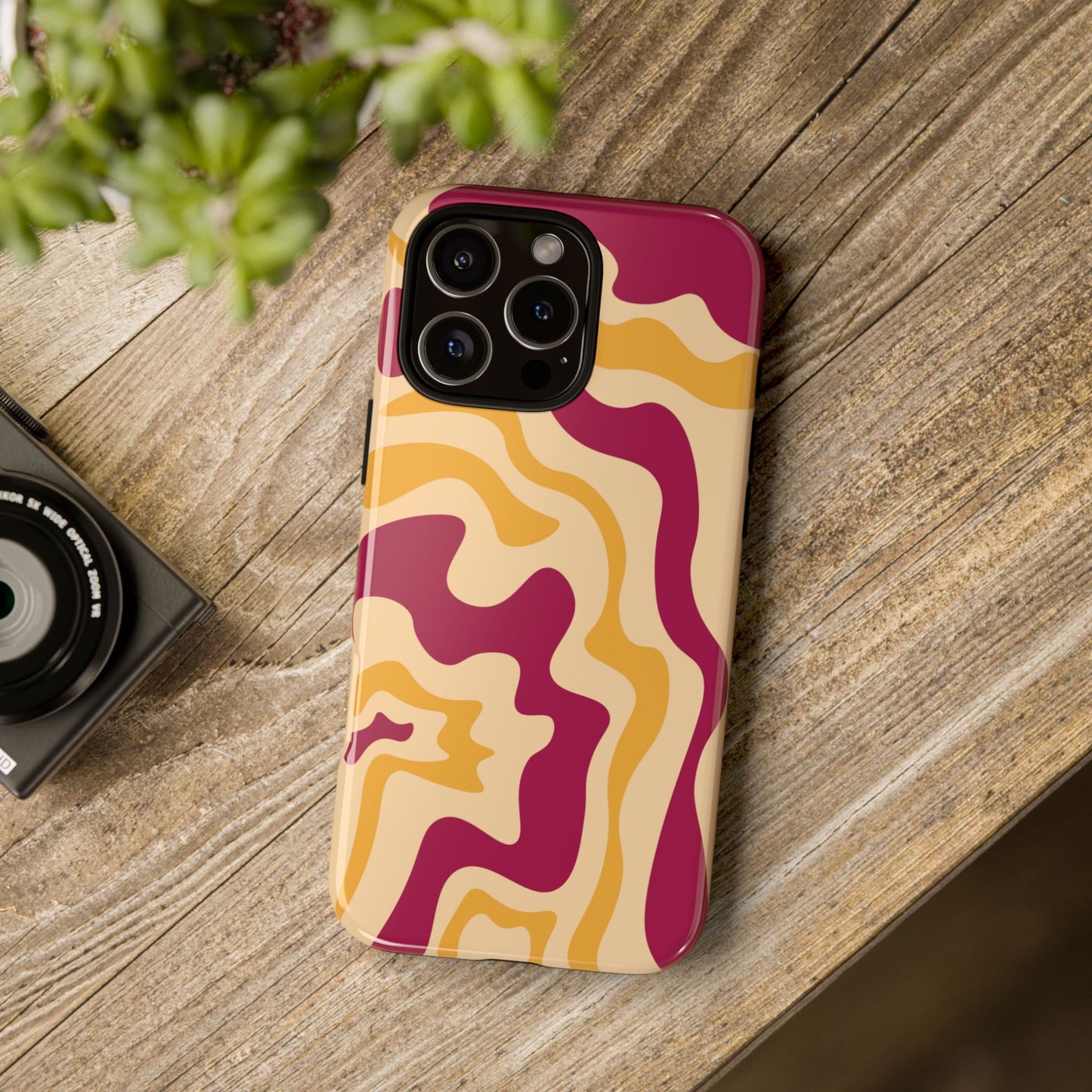 Cherry Bloom - Swirl Pattern Tough Phone Case