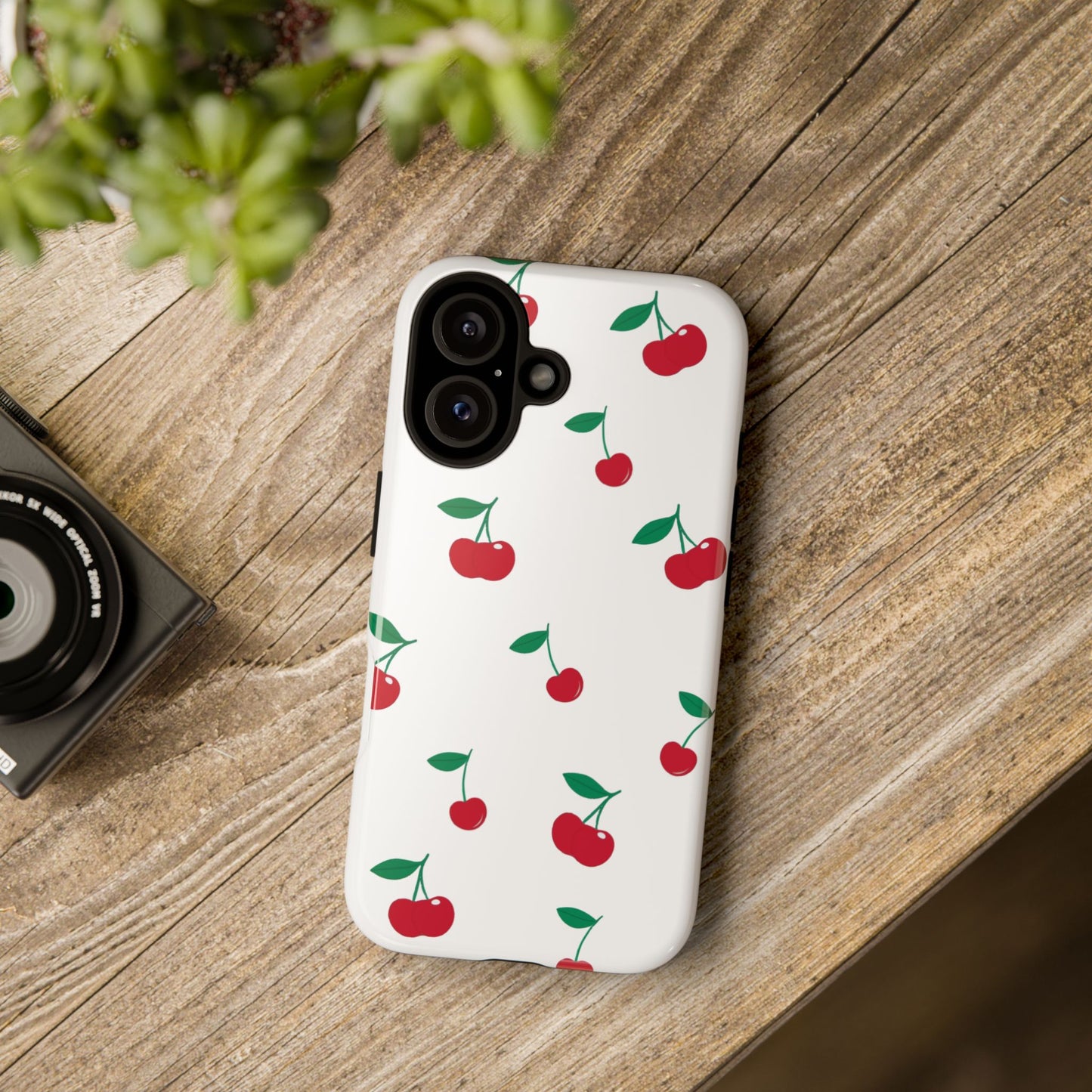 Cherry - Seamless Pattern Tough Phone Case