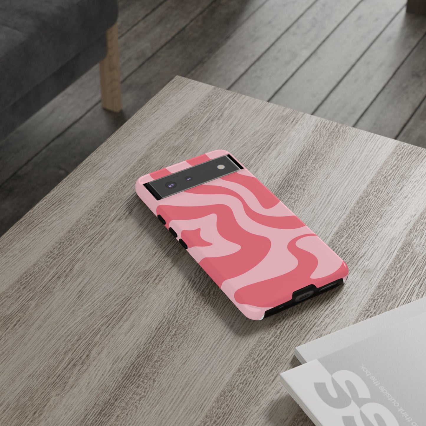 Rosé - Swirl Pattern Tough Phone Case
