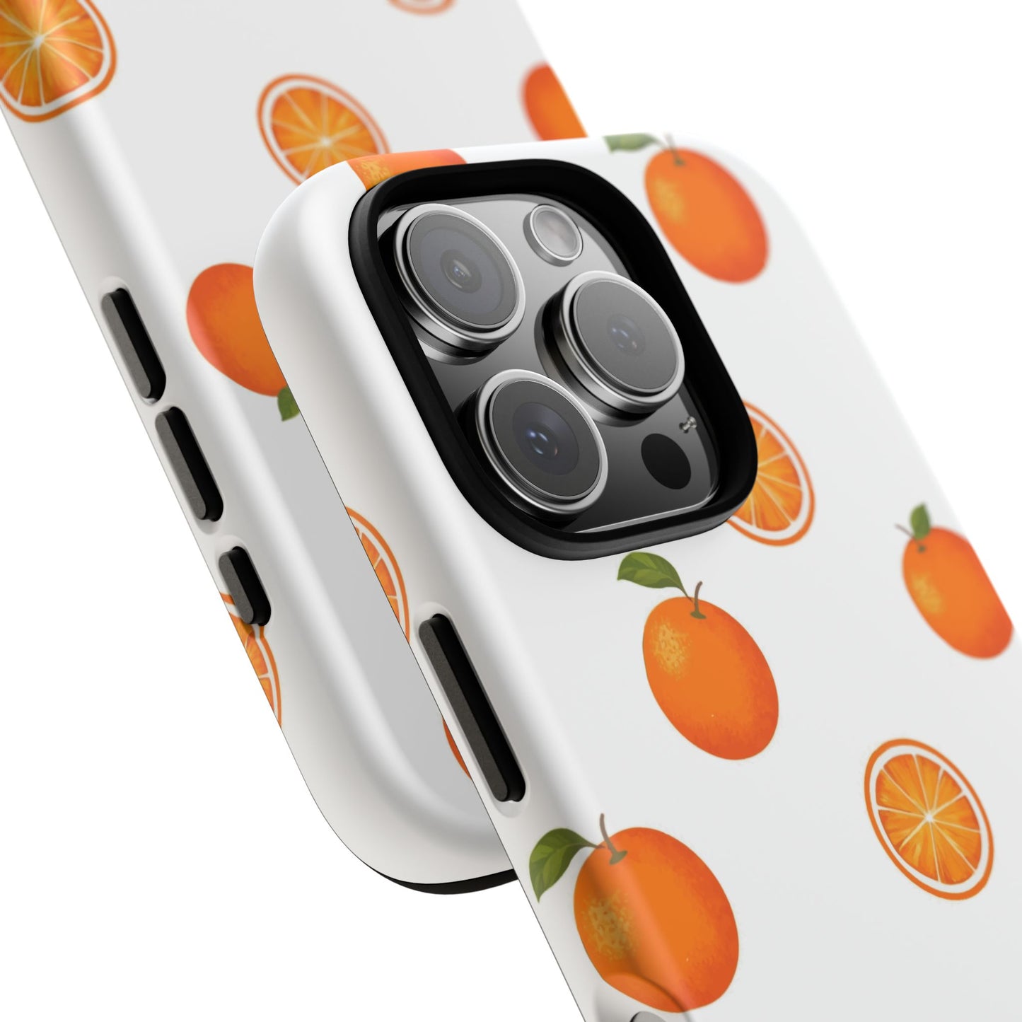 Orange - Seamless Pattern Tough Phone Case