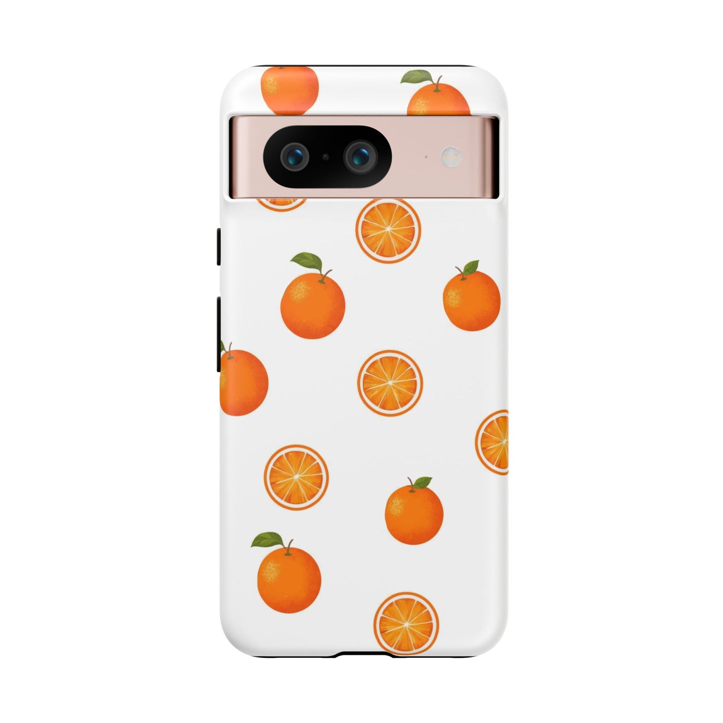 Orange - Seamless Pattern Tough Phone Case