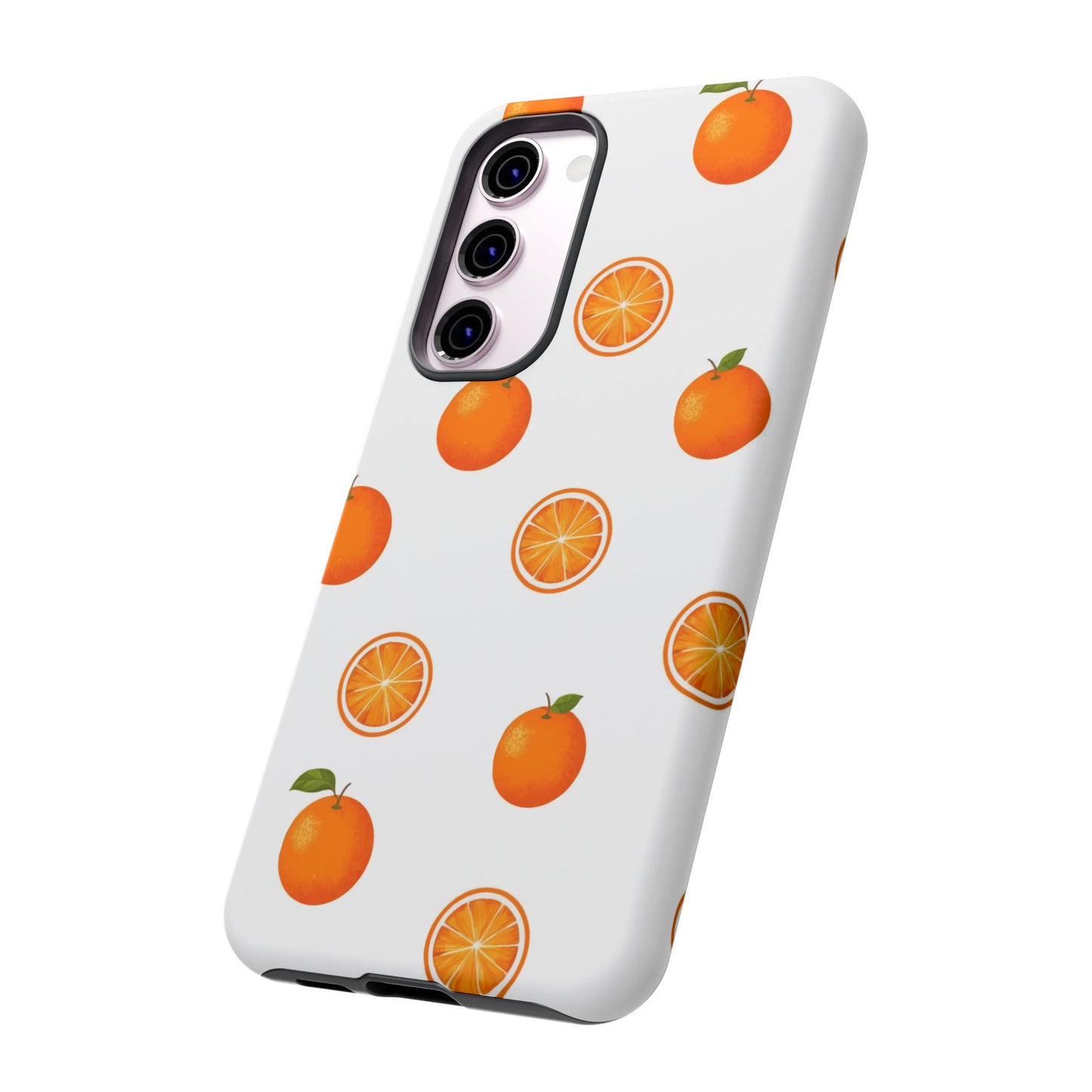 Orange - Seamless Pattern Tough Phone Case