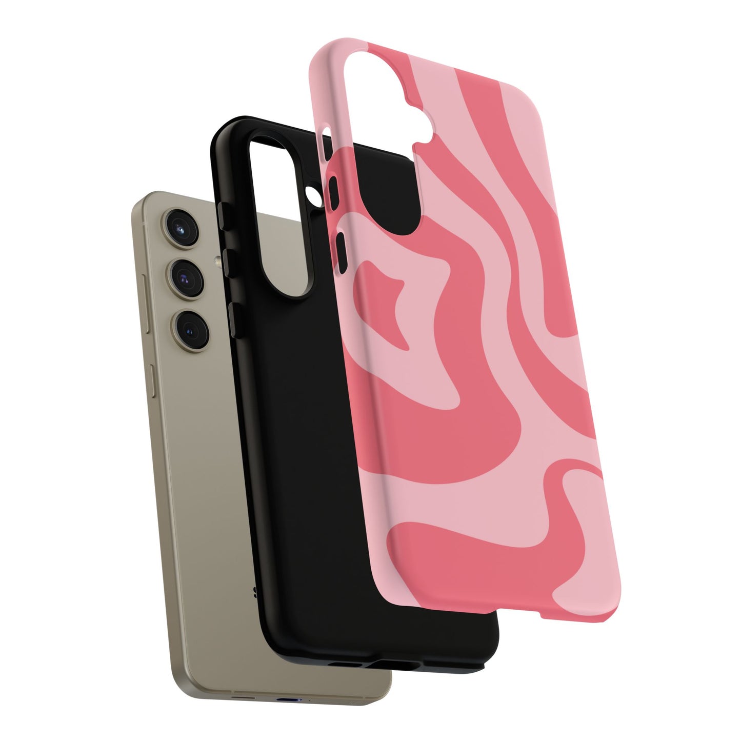 Rosé - Swirl Pattern Tough Phone Case
