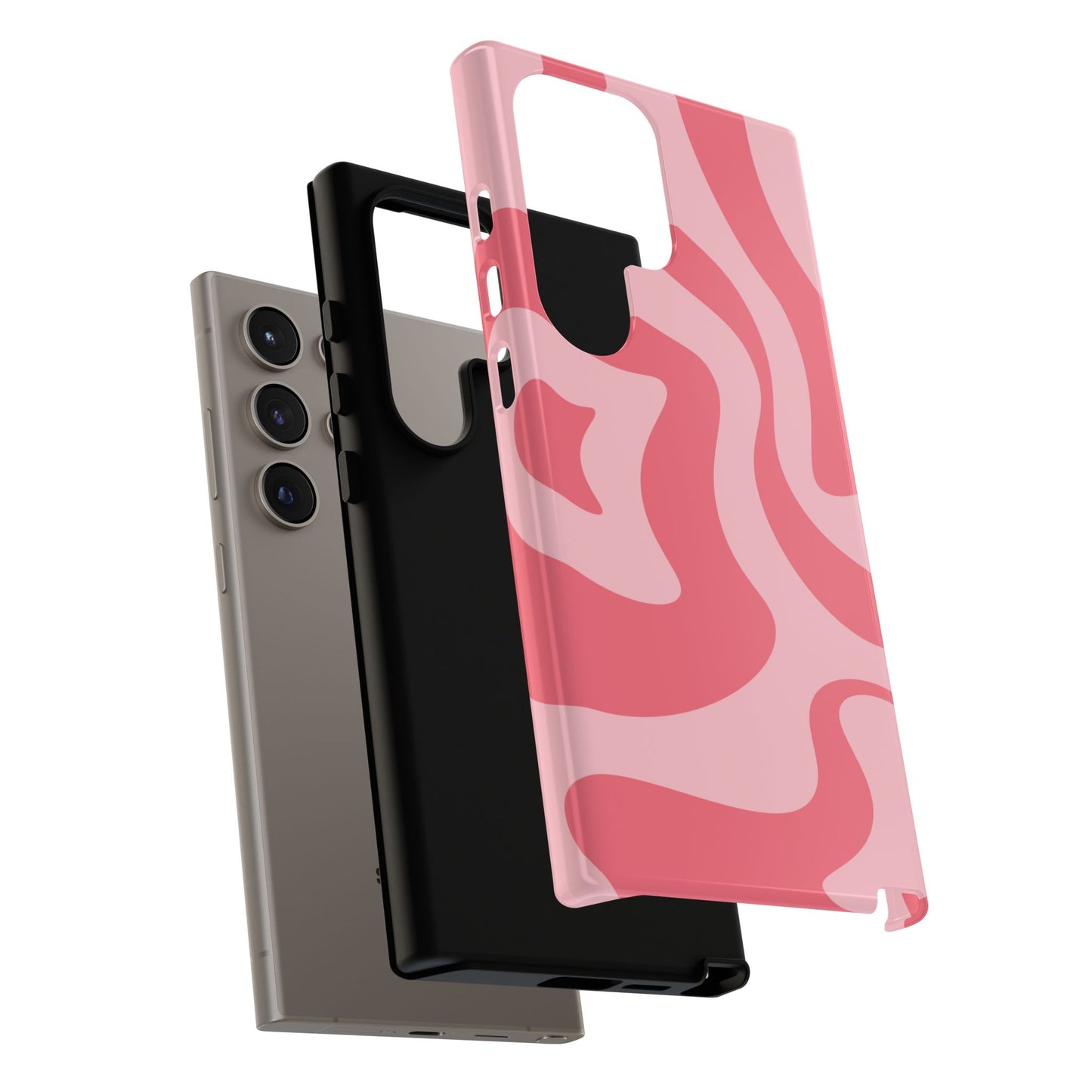 Rosé - Swirl Pattern Tough Phone Case