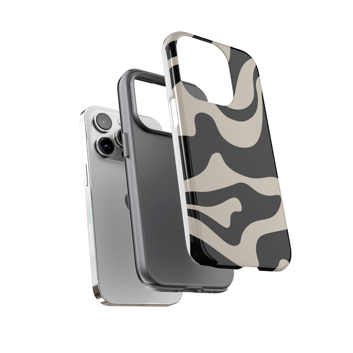 Night Wave - Swirl Pattern Tough Phone Case