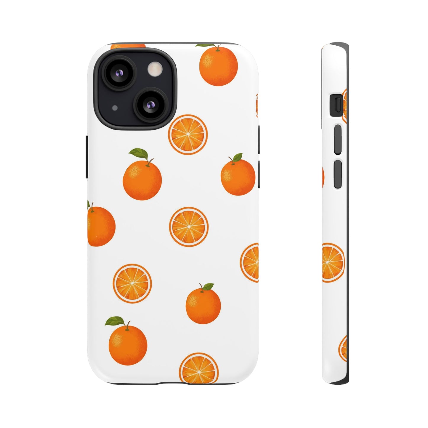 Orange - Seamless Pattern Tough Phone Case