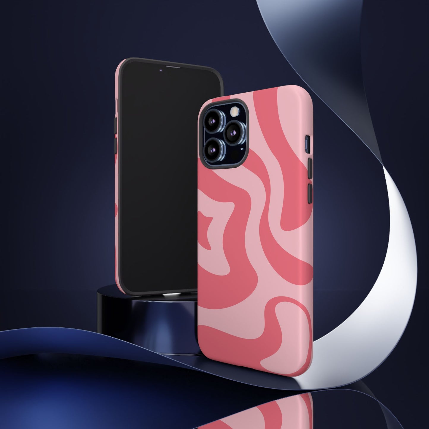 Rosé - Swirl Pattern Tough Phone Case