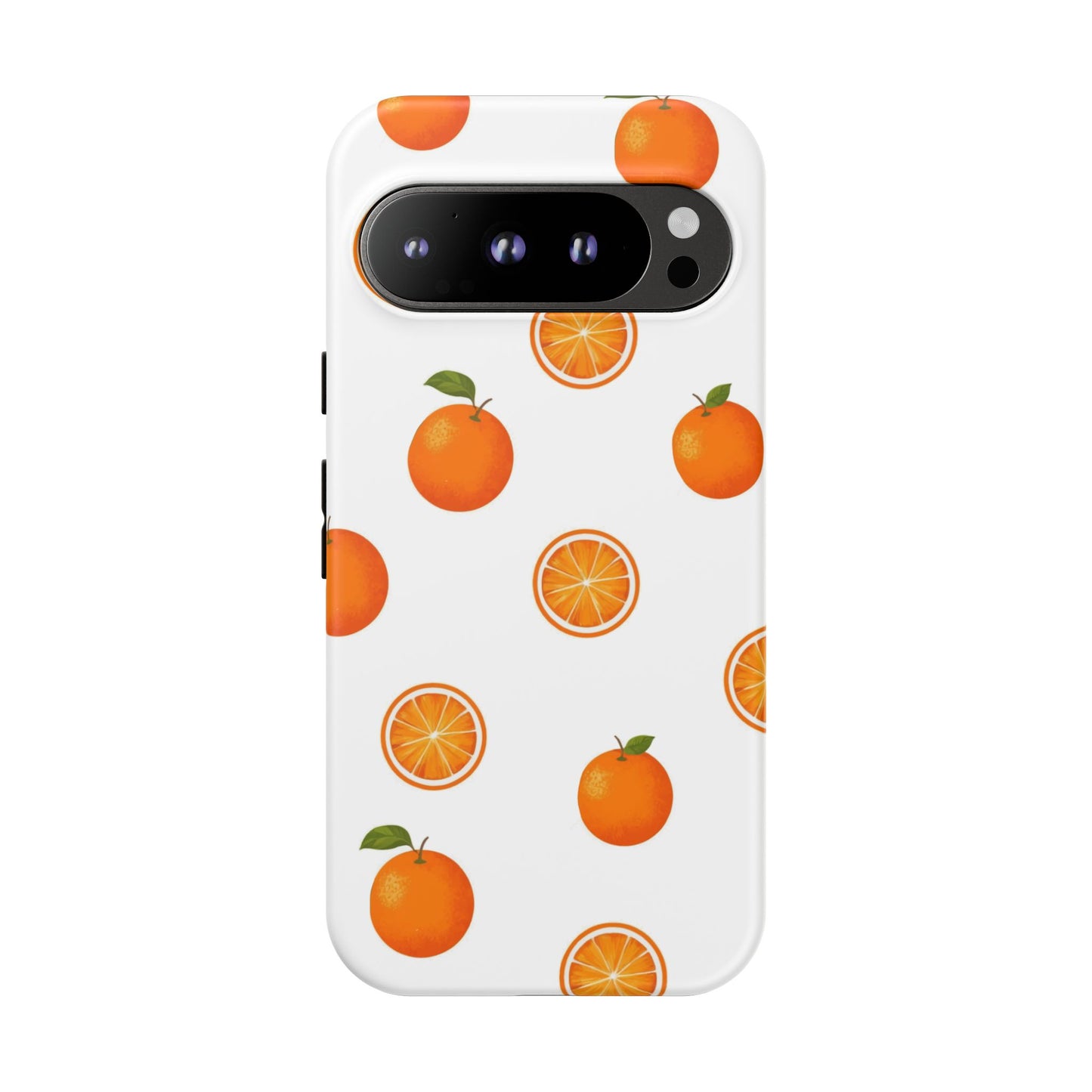 Orange - Seamless Pattern Tough Phone Case