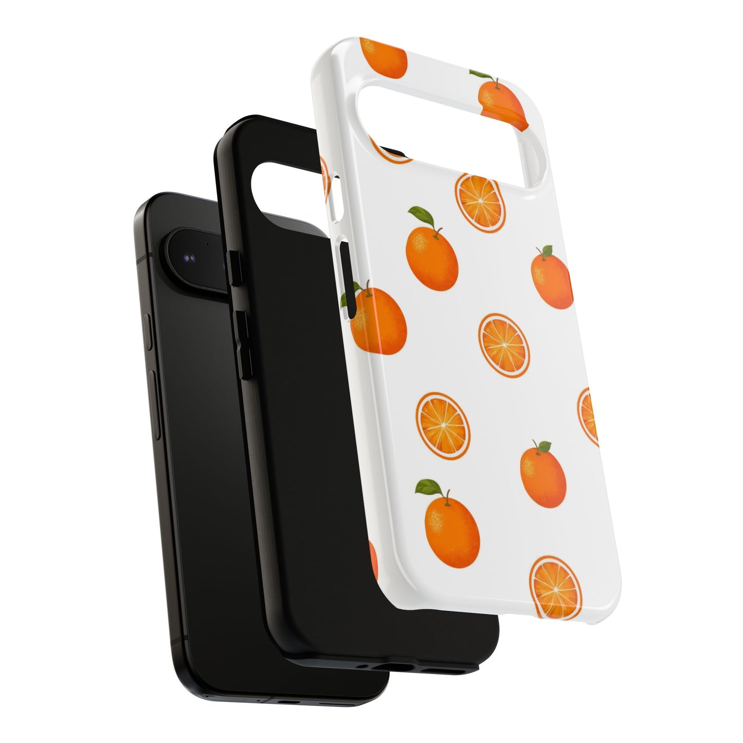 Orange - Seamless Pattern Tough Phone Case