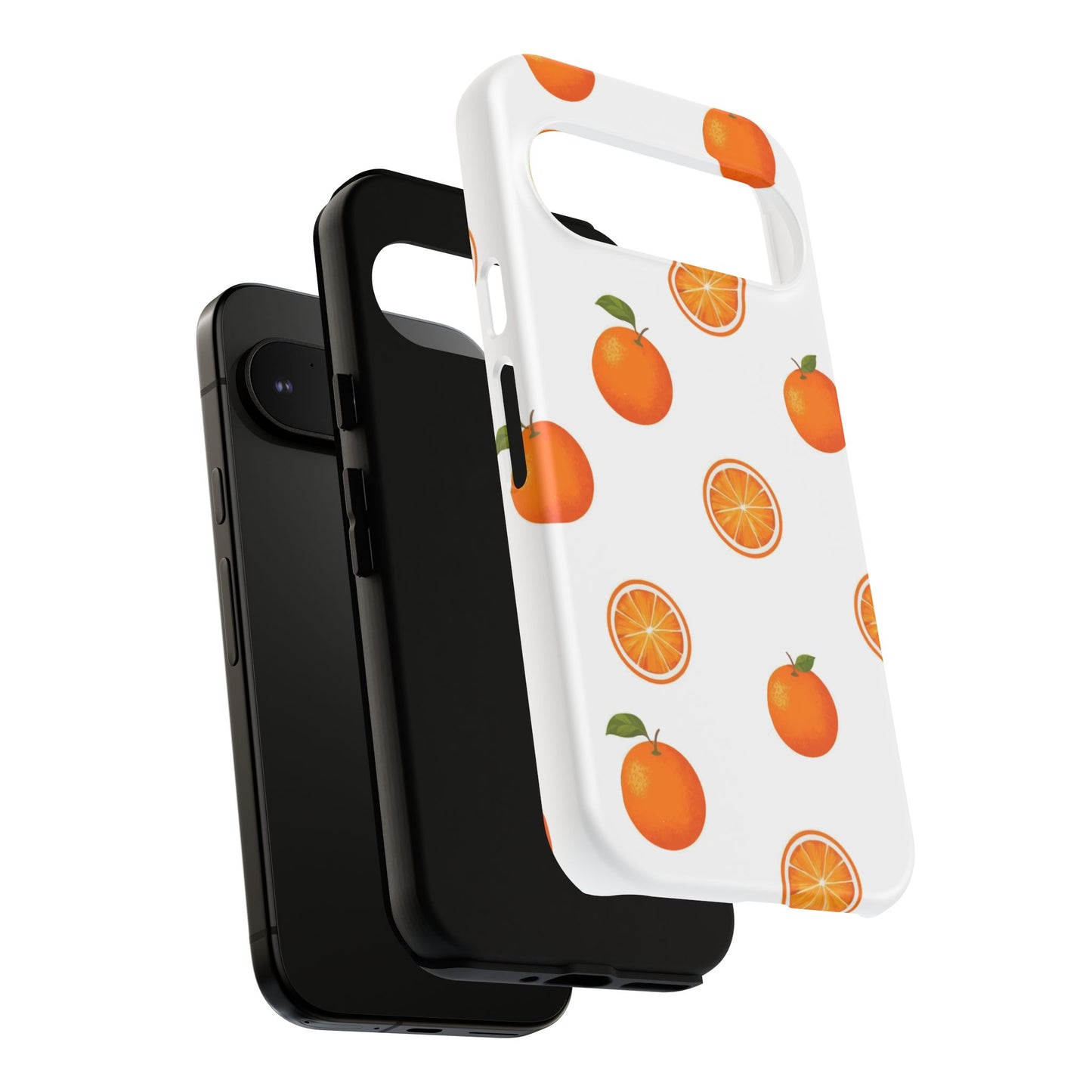 Orange - Seamless Pattern Tough Phone Case