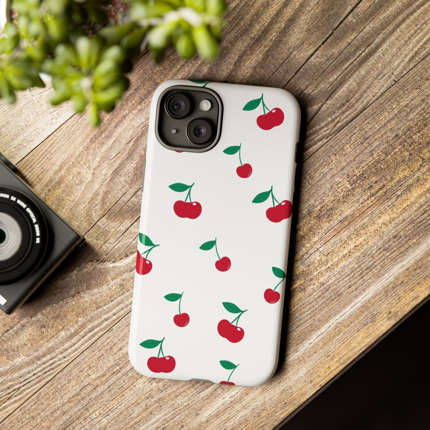 Cherry - Seamless Pattern Tough Phone Case