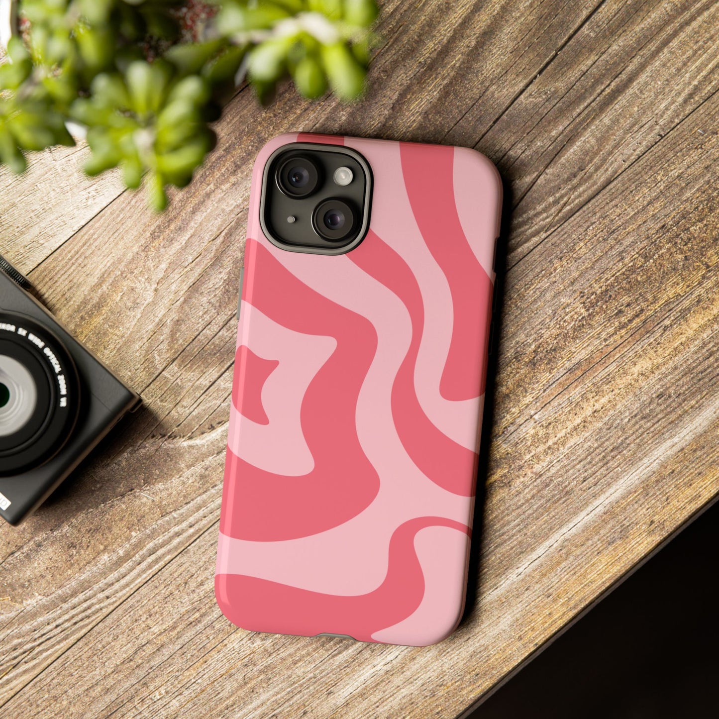 Rosé - Swirl Pattern Tough Phone Case