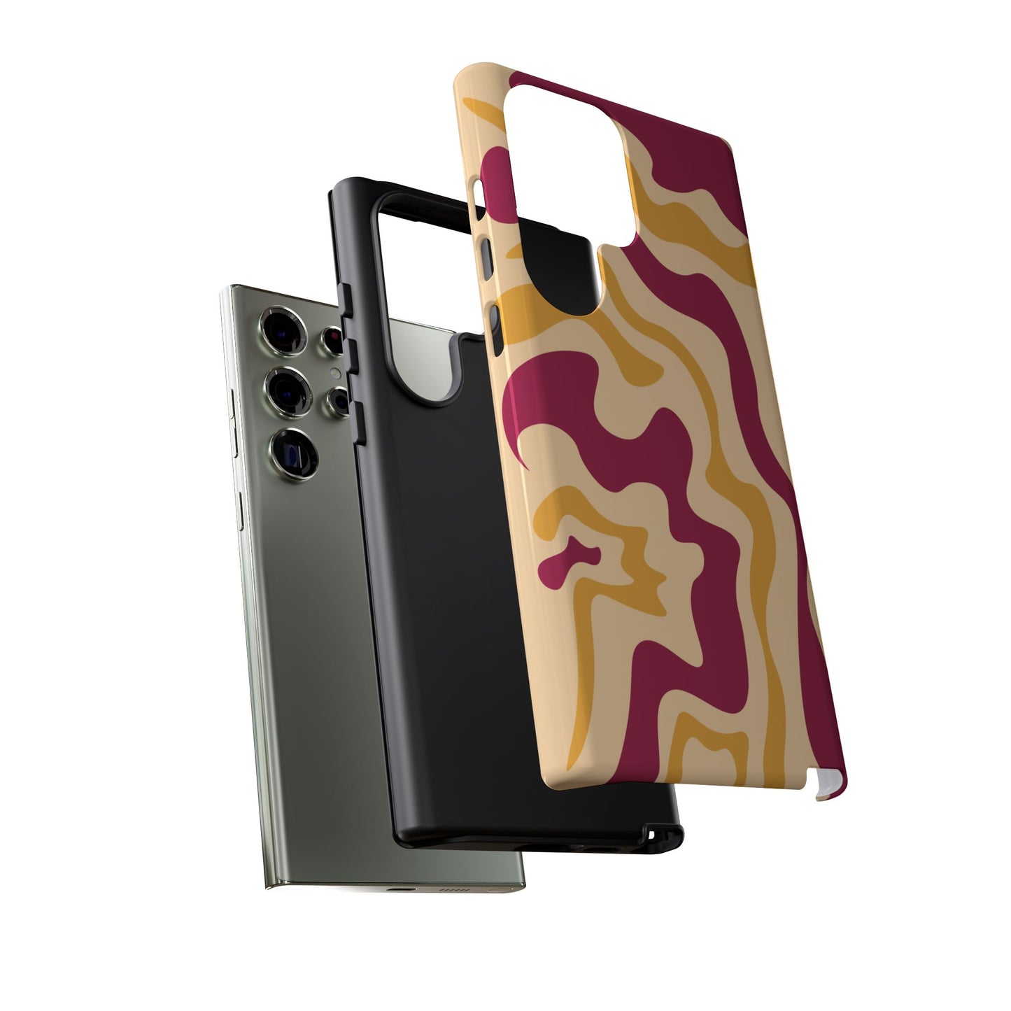Cherry Bloom - Swirl Pattern Tough Phone Case