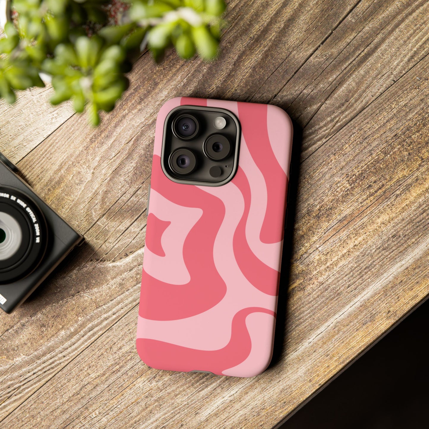 Rosé - Swirl Pattern Tough Phone Case